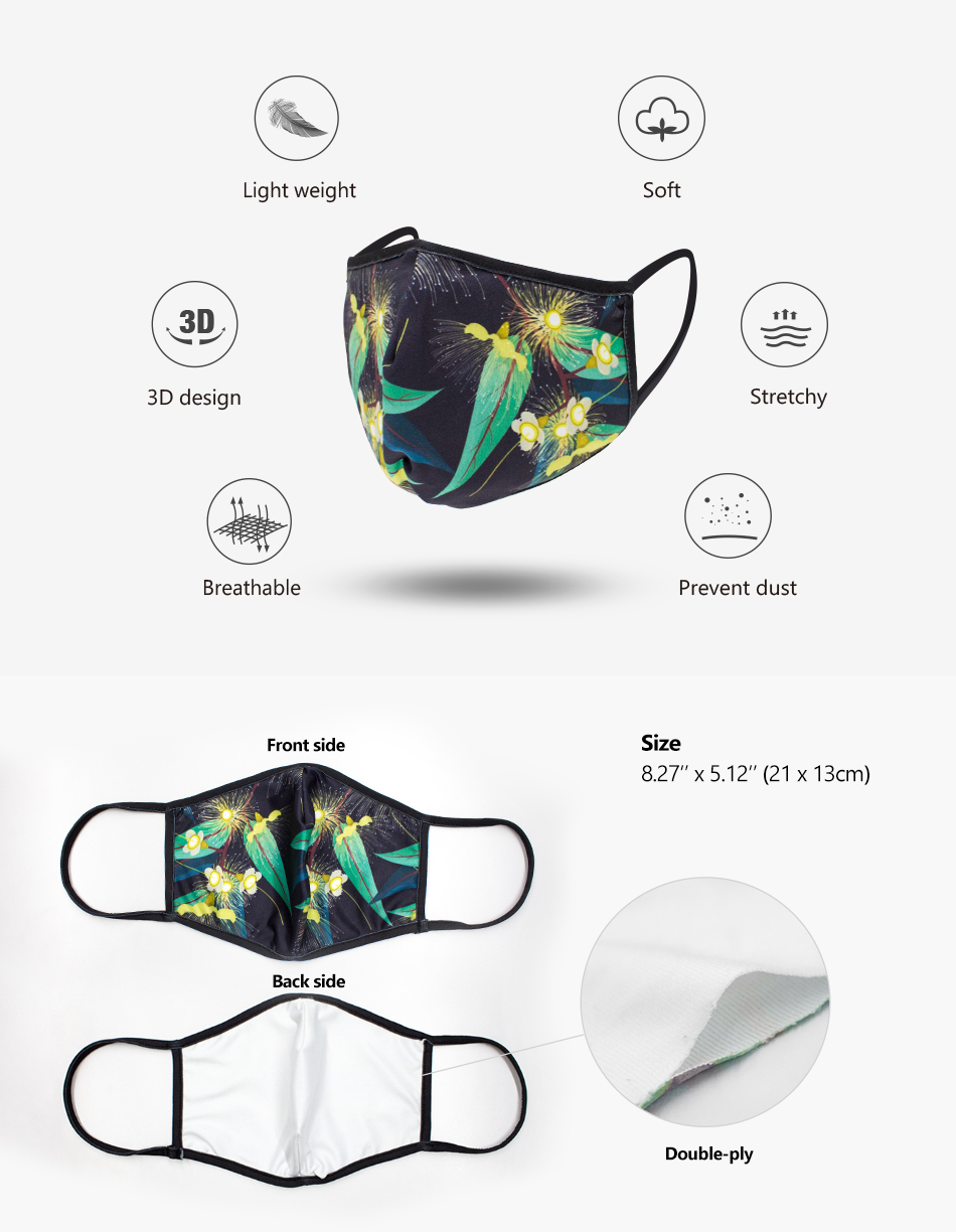 Promotional 3D Fabric Face Mask