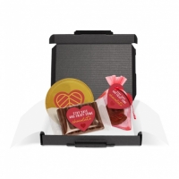 Mini Black Postal Box - The Little Box of Love